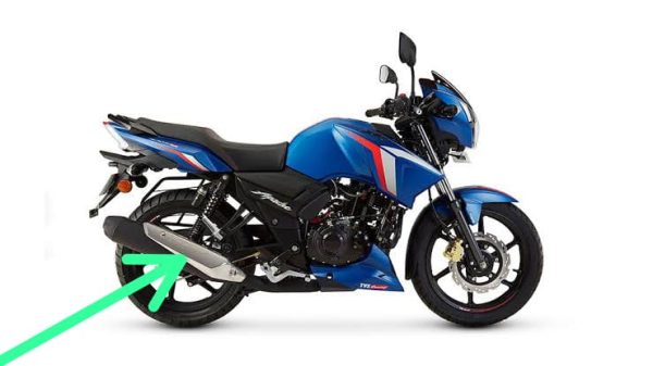 Apache RTR Muffler guard