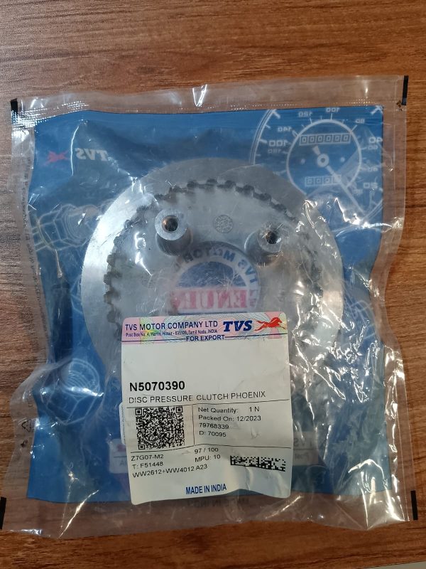 TVS HLX 125cc Clutch Disc - Image 3