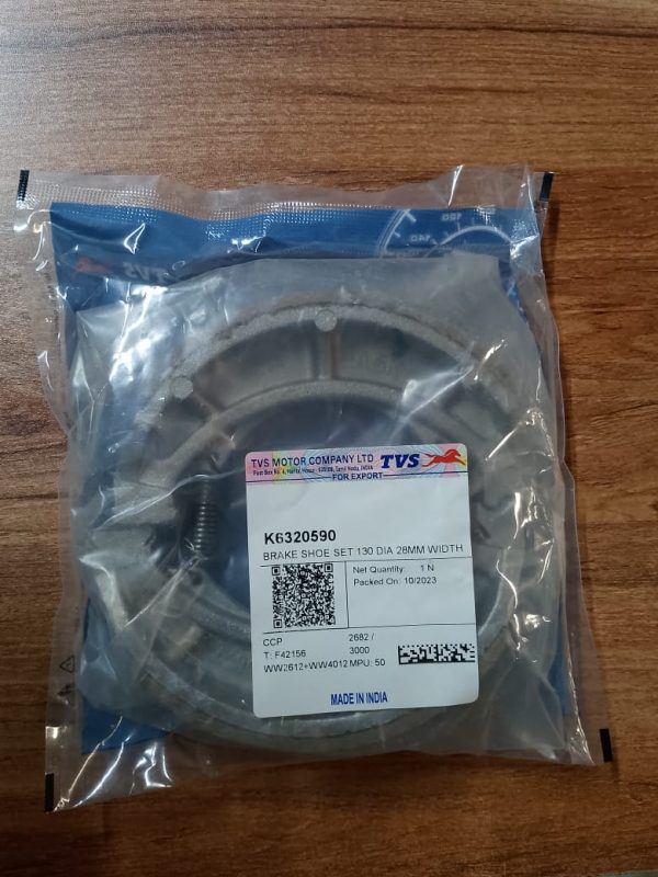 TVS HLX 125CC/150CC/ RTR 160CC REAR -Brake shoe - Image 2