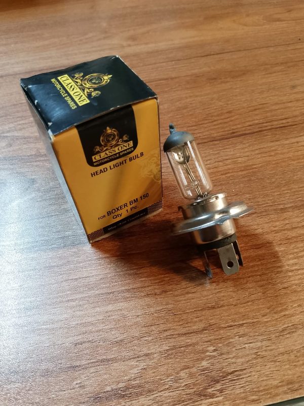 Bajaj Boxer 150cc Headlight bulb/Halogen bulb -Class one - Image 2