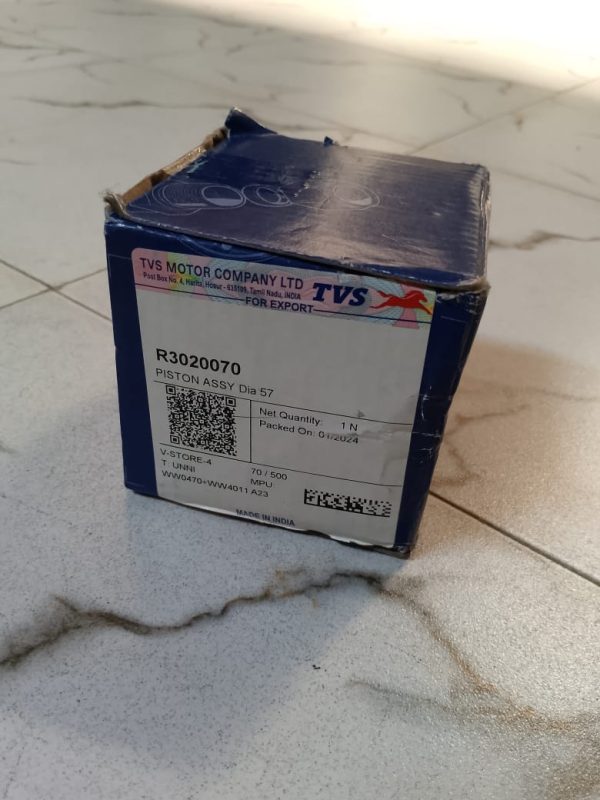 TVS HLX 125cc Piston kit - Image 3