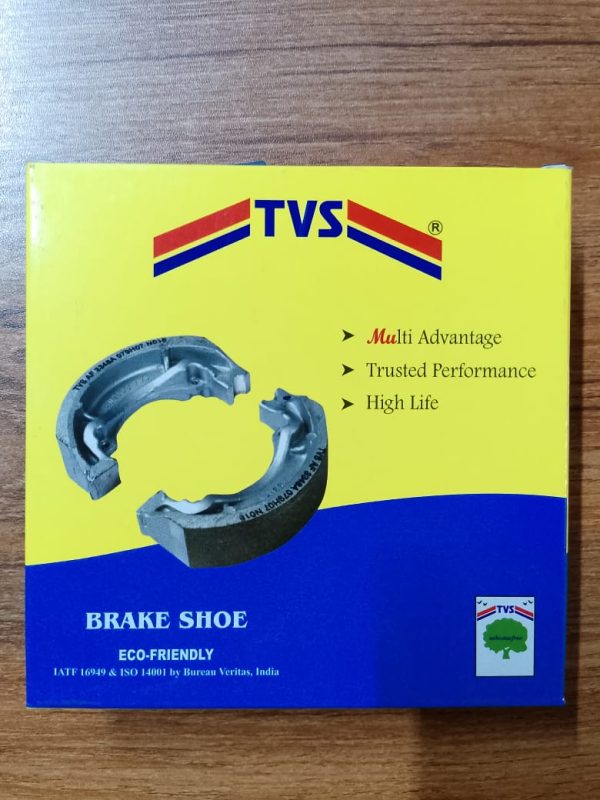 TVS HLX 125cc/150cc Brake Shoe, Eco-Friendly - Image 2