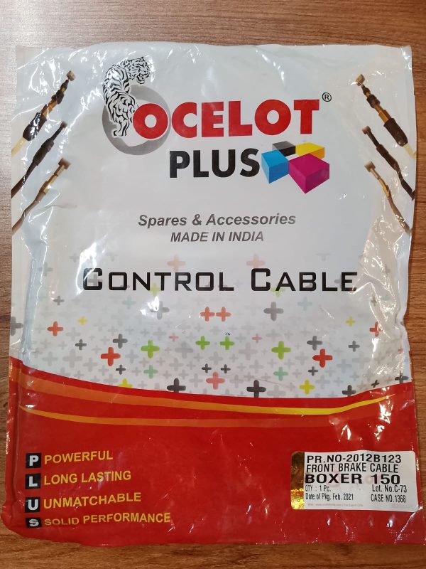 Bajaj Boxer 150cc Front Brake Cable -Ocelot - Image 2
