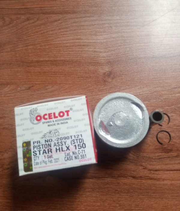 TVS HLX 150CC Piston kit with rings (STD) Standard-Ocelot, Nairobi - Image 2
