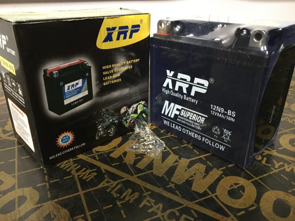 Dry Cell XRP Motorcycle Battery N9