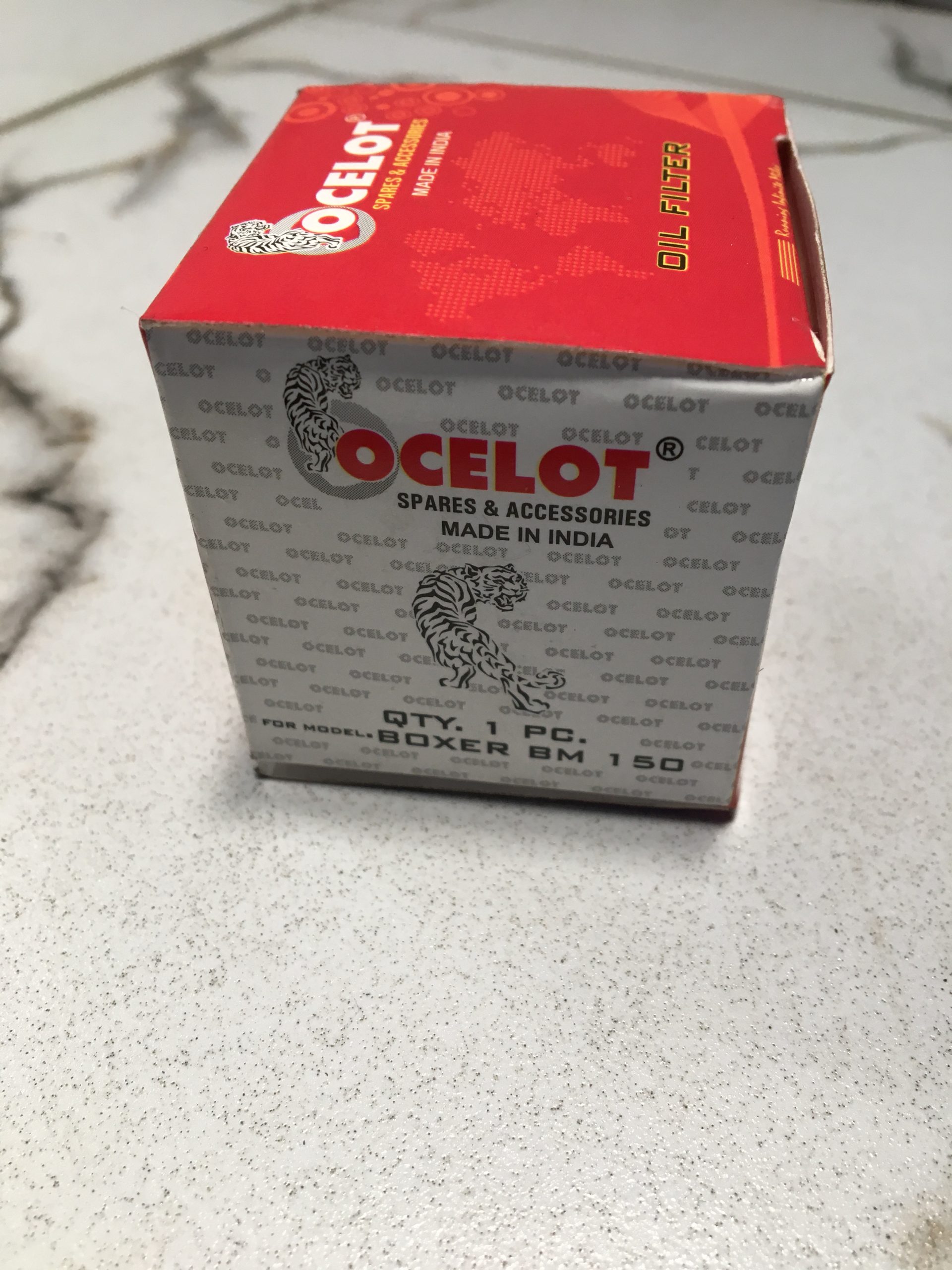 Bajaj Boxer 150cc Oil filter -Ocelot - Image 2