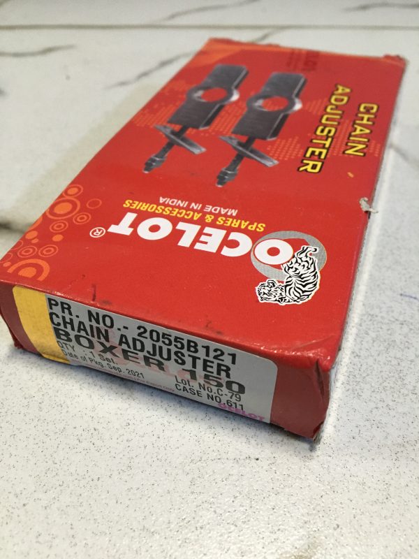 Bajaj Boxer 150cc Chain Adjuster Set -Ocelot - Image 2