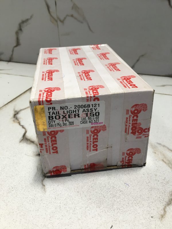 Bajaj Boxer 125cc/150cc Tail Light Assy/Brake Light - Image 3