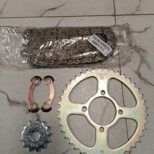 TVS HLX 100cc Chain & Sprocket kit (Drive set) -N8320100