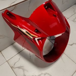 TVS HLX 150cc Cowling/Headlamp Housing Front Red - N62212306G
